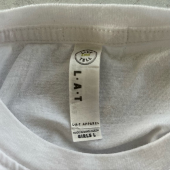 Laurel South Maine Camp Graphic Logo Girls Tees & Shorts 5 pc Lot, Size: M - Picture 3 of 11